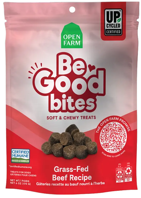 Open Farm Be Good Bites Grass-Fed Beef Treats 1