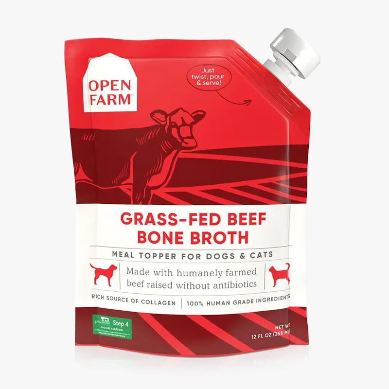 Open Farm Grass Fed Beef Bone Broth 1