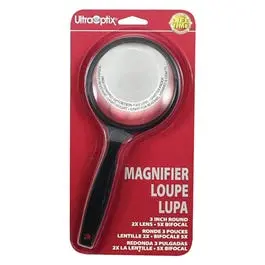 Optical Magnifier, 3-In. Diameter 1