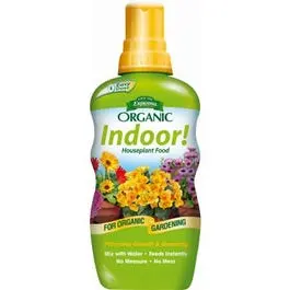 Organic Indoor Plant Food, 8-Oz. 1