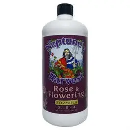 Organic Rose & Flowering Fertilizer, 1-Qt. 1