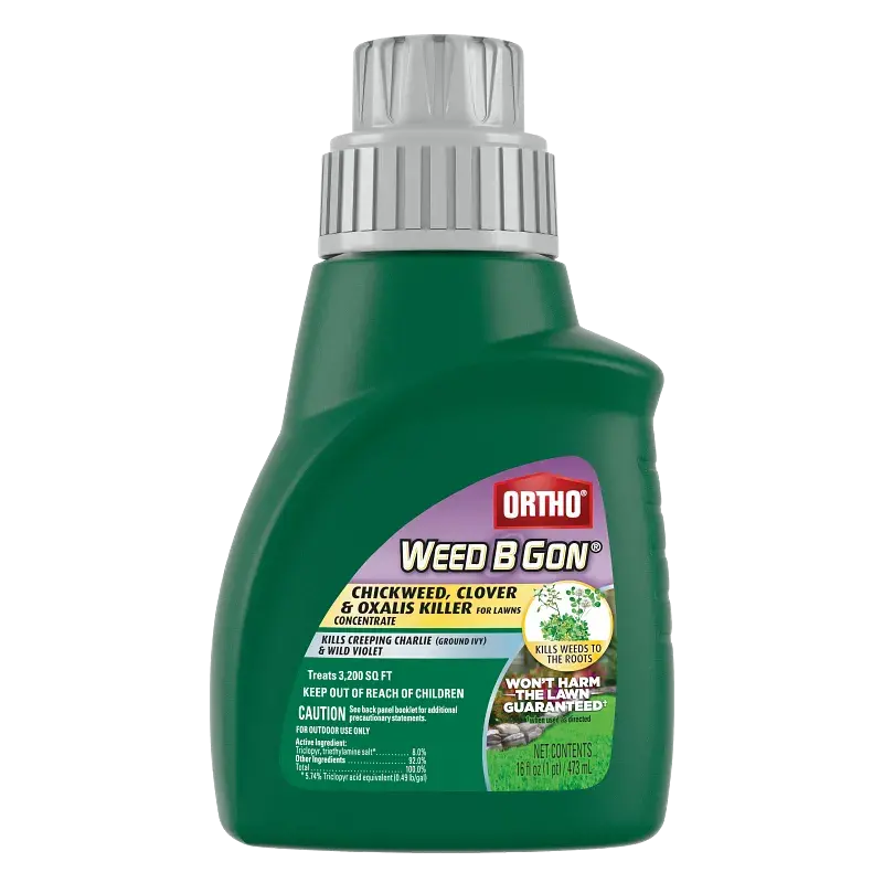 Ortho Weed B Gon Chickweed, Clover & Oxalis Killer For Lawns Concentrate 1