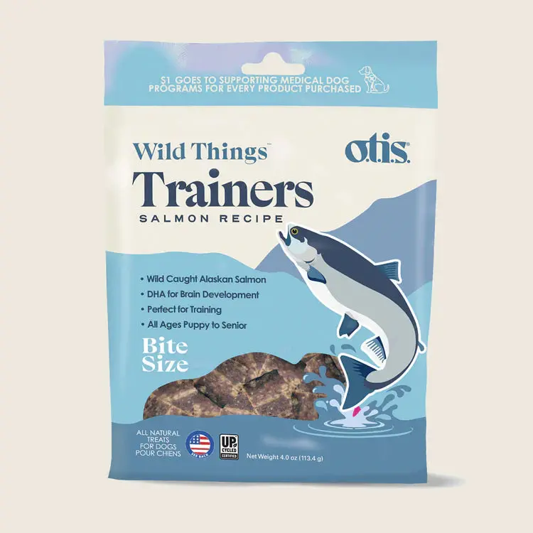 Otis Wild Things Trainers Salmon Recipe Dog Treats 1