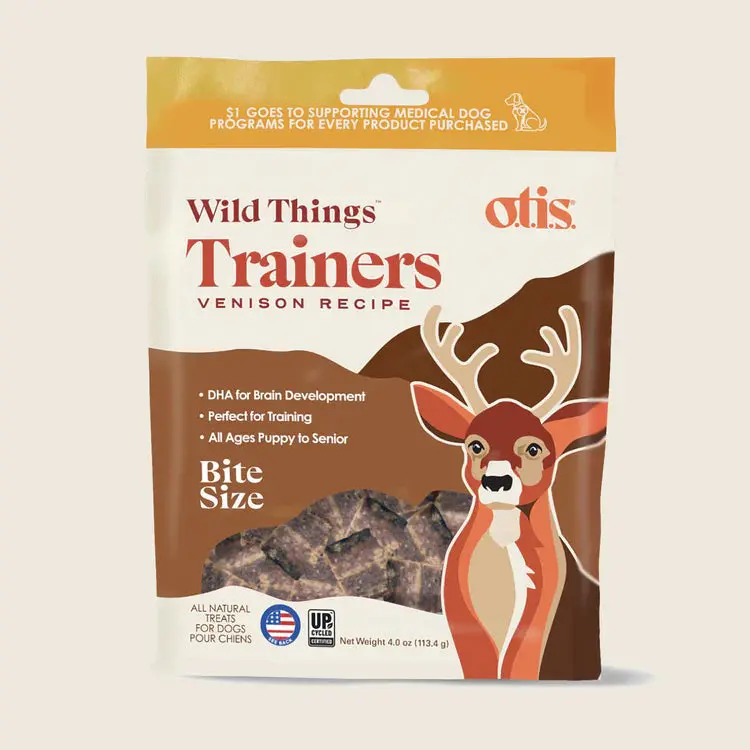 Otis Wild Things Trainers Venison Recipe Dog Treats 1
