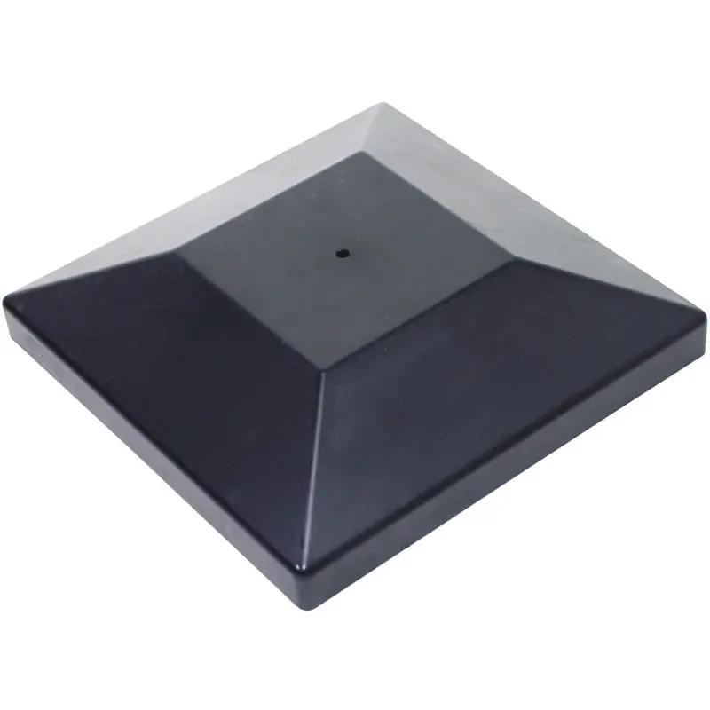 Outdoor Accents Decorative Black Post Cap For 6X6 Post 1