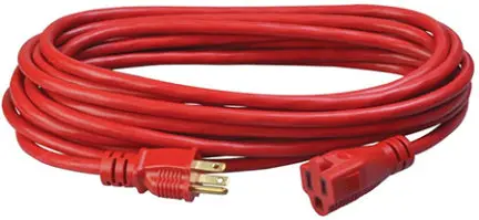 Outdoor Cord 25 Ft 14/3 Sjtw Red 1