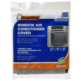 Outside Window Air Conditioner Cover, 27" W X 18" T X 16" D 1