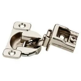 Overlay Hinge, Nickel-Plated, 1.25-In., 2-Pk. 1