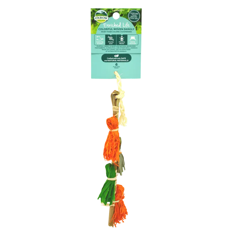 Oxbow Animal Health Enriched Life - Colorful Woven Dangly 1
