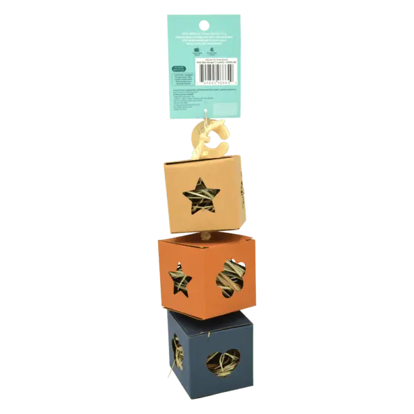 Oxbow Enriched Life – Hide Box Hanger Small Animal Toy 2