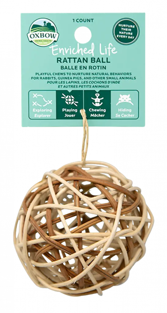 Oxbow Enriched Life Rattan Ball 1