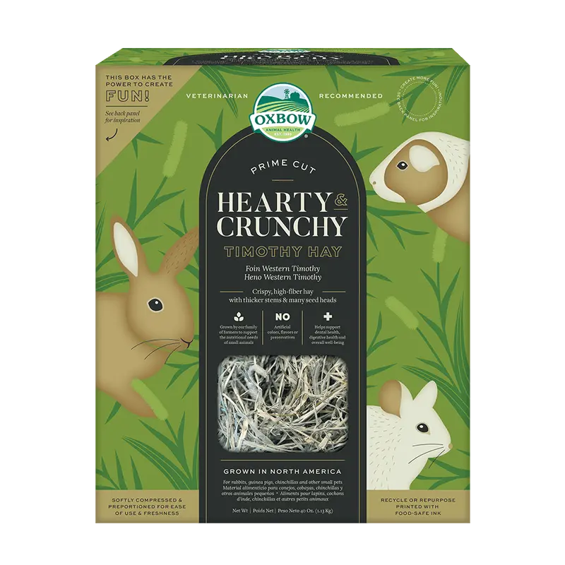 Oxbow Prime Cut Hearty & Crunchy Timothy Hay 1