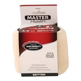 Paint Roller Cover, 4-In. 3/8-In.-Nap, 2-Pk. 1