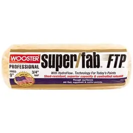 Paint Roller Cover, Super Fab, Shed Resistant, 9-In. X 3/4-In. 1