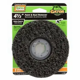 Paint & Rust Strip Kit, Silicon Carbide, 60-Grit, 4.5-In. 1