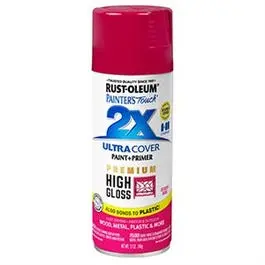 Painter's Touch 2X Premium High-Gloss Spray Paint, Desert Rose, 12-Oz. 1