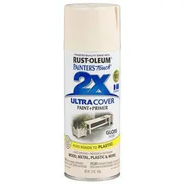 Painter's Touch 2X Spray Paint, Gloss Ivory, 12-Oz. 1