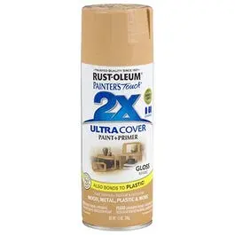 Painter's Touch 2X Spray Paint, Gloss Khaki, 12-Oz. 1