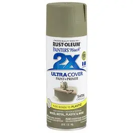 Painter's Touch 2X Spray Paint, Satin Oregano, 12-Oz. 1