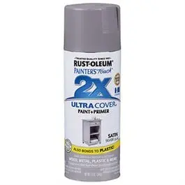 Painter's Touch 2X Spray Paint, Silver Lilac Satin, 12-Oz. 1