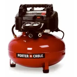 Pancake Tank Compressor, 6-Gallon 1
