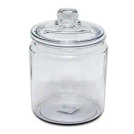 Pantry Jar, Banded Lid, 1/2-Gallon 1