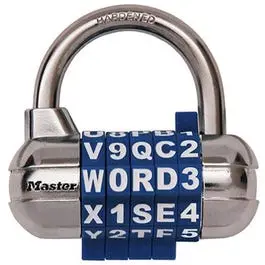 Password Plus Combination Padlock 1