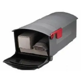 Patriot Post Mailbox, Black, Large, 21 X 11.5 X 9.5-In. 1