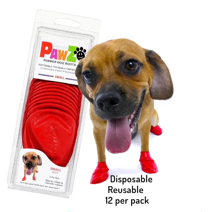 Pawz Dog Rubber Boots 3