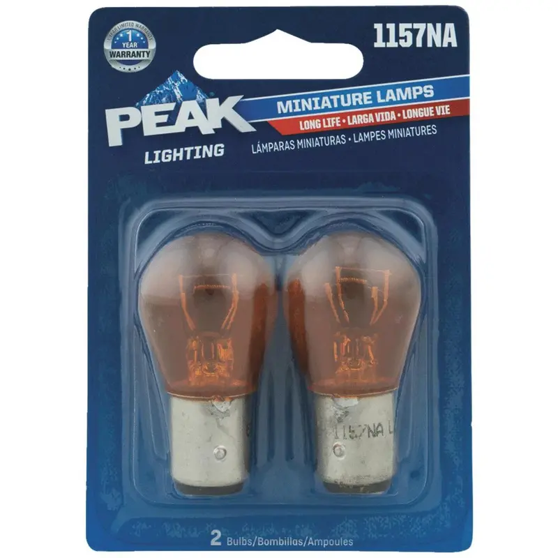 Peak 1157Na 12.8/14V Mini Incandescent Automotive Bulb (2-Pack) 1