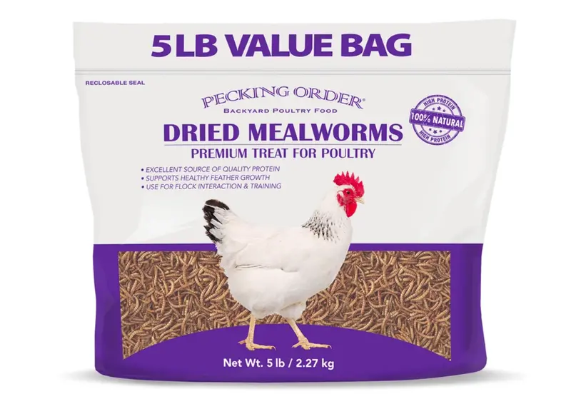 Pecking Order Dried Mealworms 1