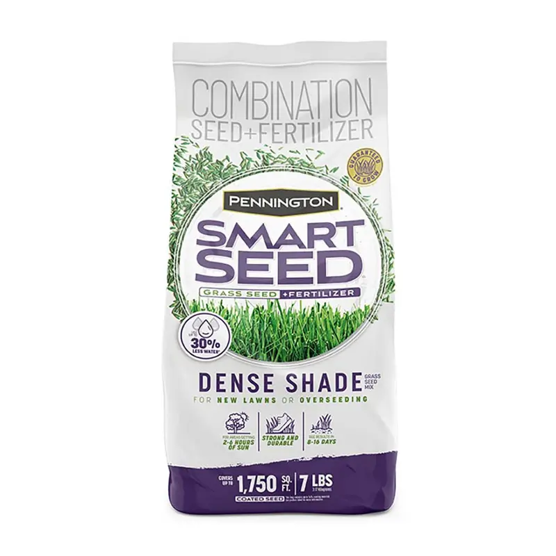 Pennington Smart Seed Dense Shade Grass Seeds And Fertilizer Mix, 3 Lbs 1