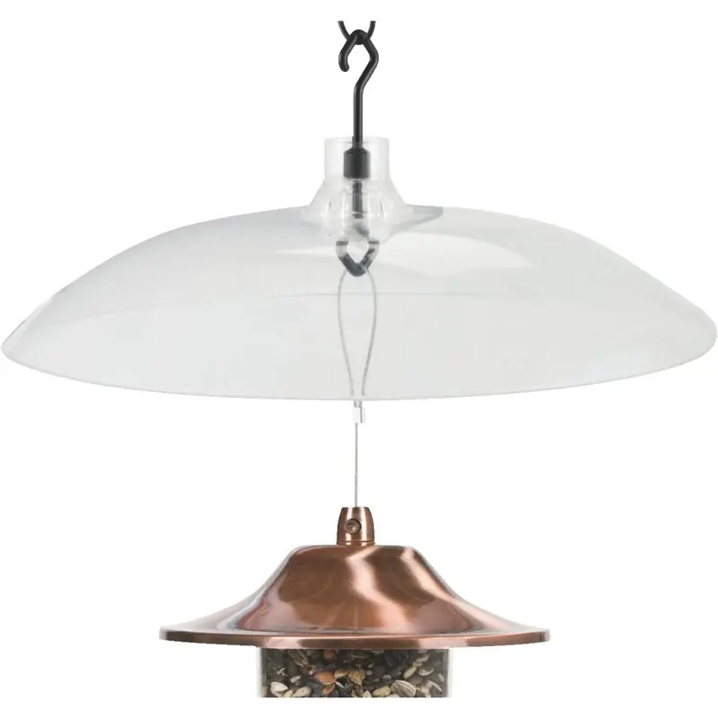 Perky-Pet 16 In. Transparent Squirrel Baffle 1