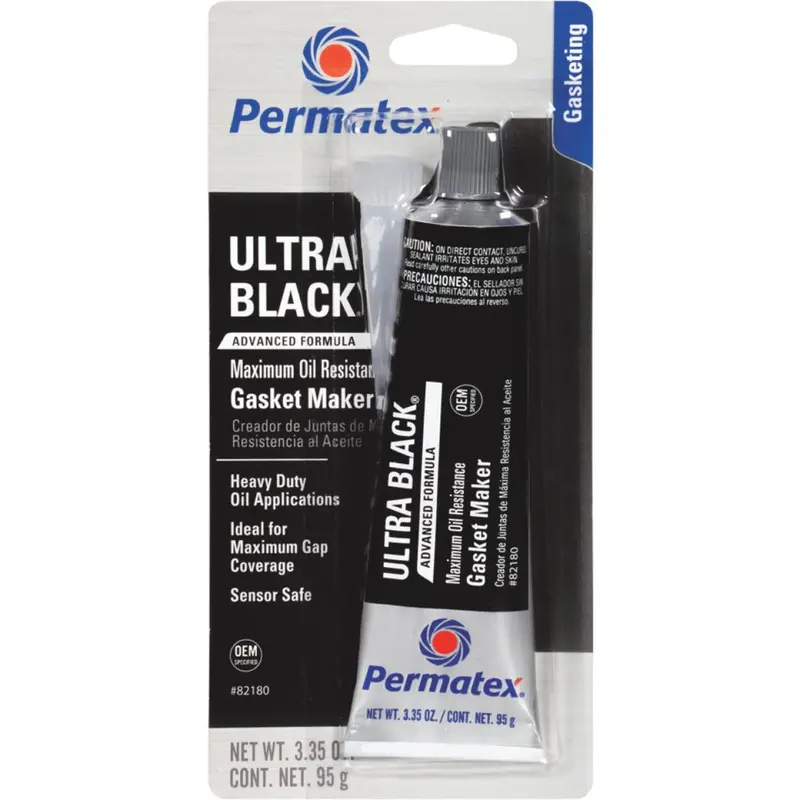 Permatex 3.35 Oz. Ultra Black Silicone Gasket Maker 1