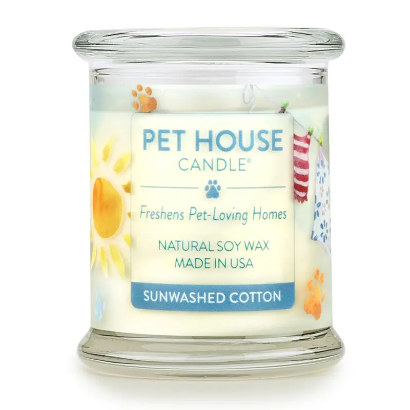 Pet House Candles Sunwashed Cotton 1