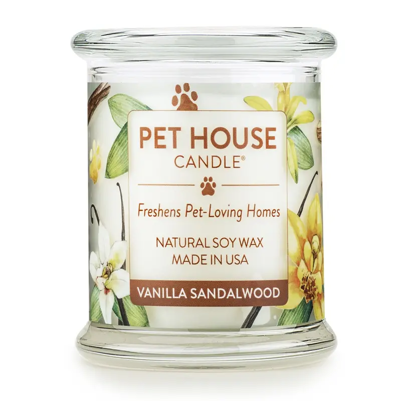 Pet House Candles Vanilla Sandlewood 1