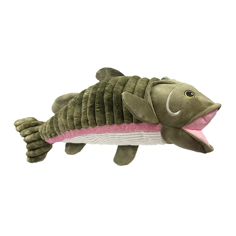 Pet Lou Farm Friends Salmon Dog Toy 1