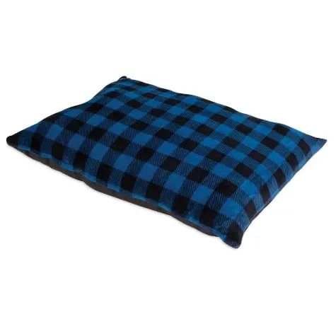 Petmate Aspen Pet Buffalo Plaid Pillow Bed 1