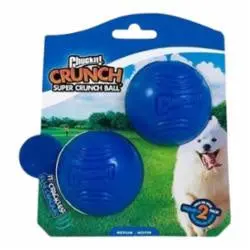 Petmate Chuckit Crunch Ball Med 2Pk 1