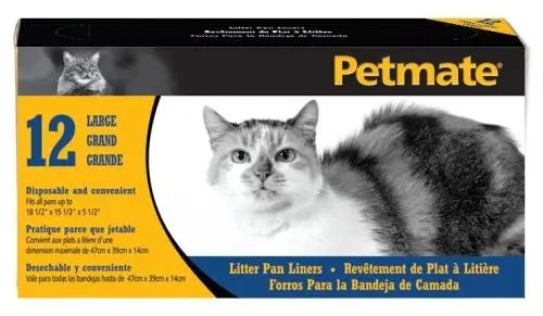 Petmate Disposable Plastic Cat Litter Liner 1