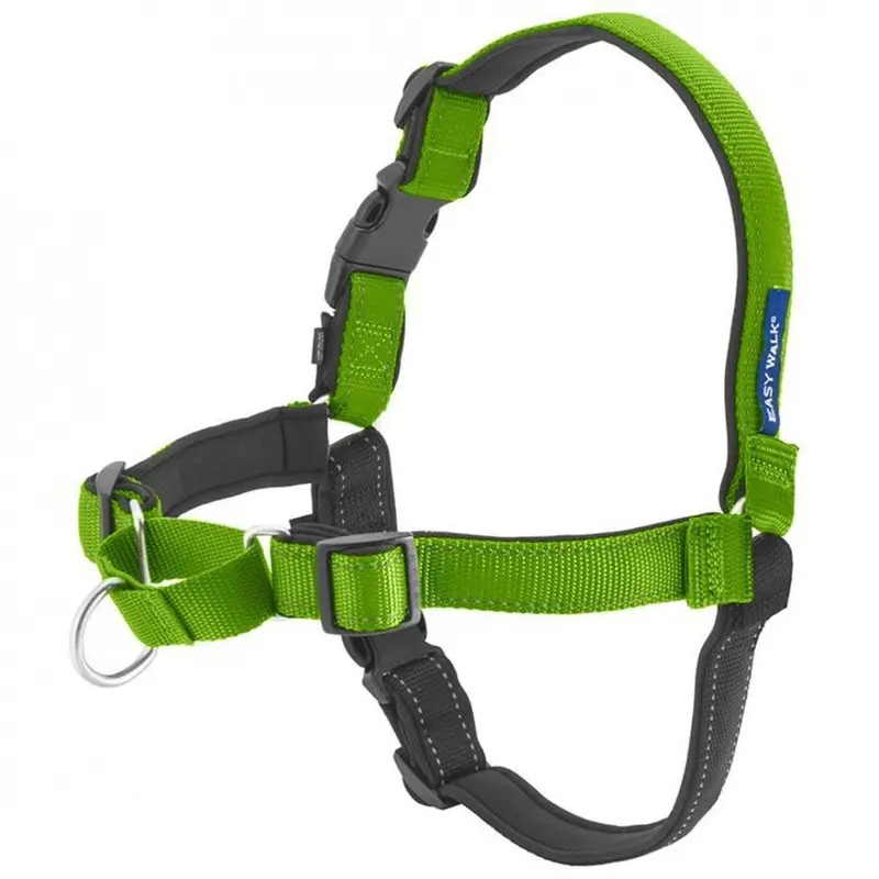 Petsafe Deluxe Easy Walk Green Apple & Black Dog Harness 1