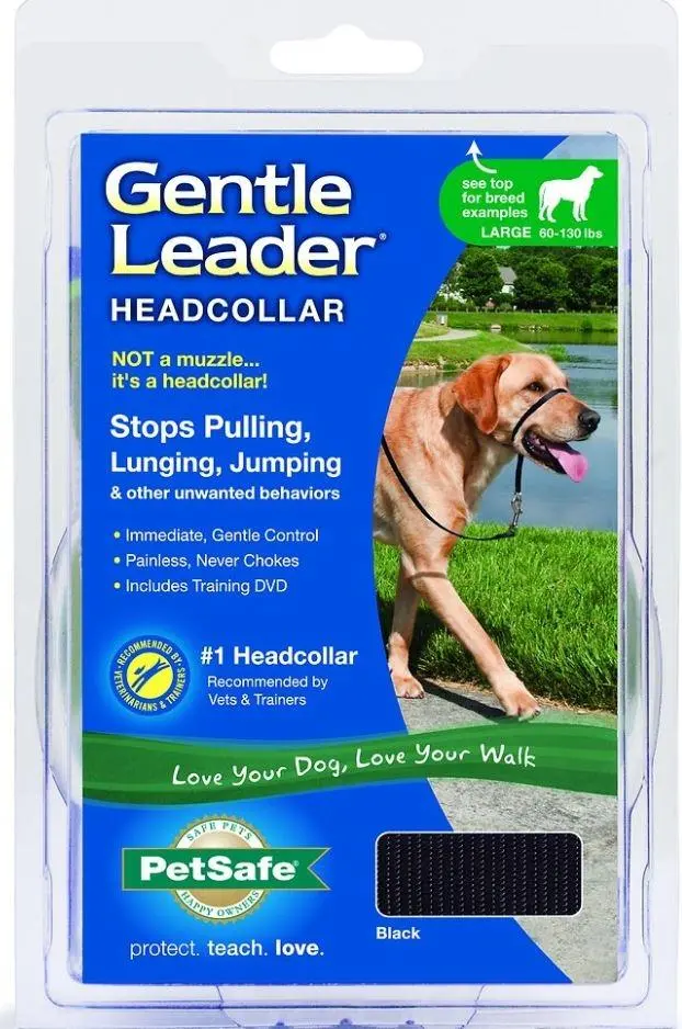 Petsafe Gentle Leader Quick Release Black Headcollar For Dogs 3