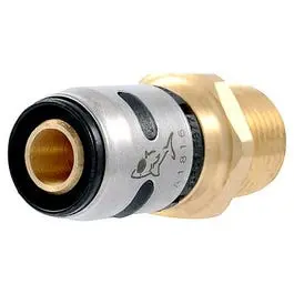 Pex Evopex Male Connector, 1/2 Push X 1/2-In. Mpt 1