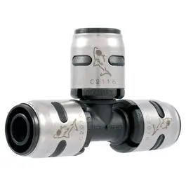 Pex Evopex Push Tee, 1/2 X 1/2 X 1/2-In. 1