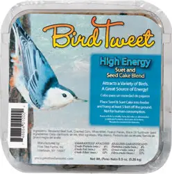 Pine Tree Farms Bird Tweet High Energy Suet And Seed Cake Blend 1