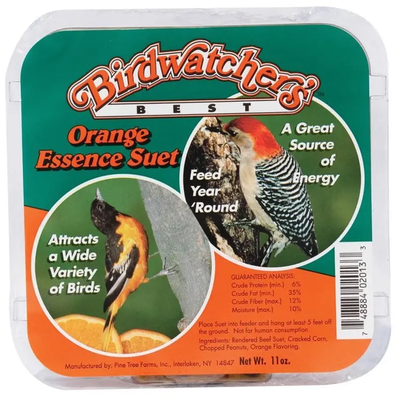 Pine Tree Farms Birdwatcher's Best Orange Essence Suet 1