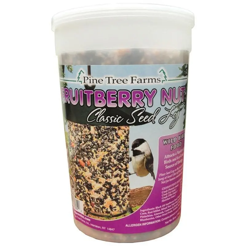 Pine Tree Farms Fruitberry Nut Seed Log 1