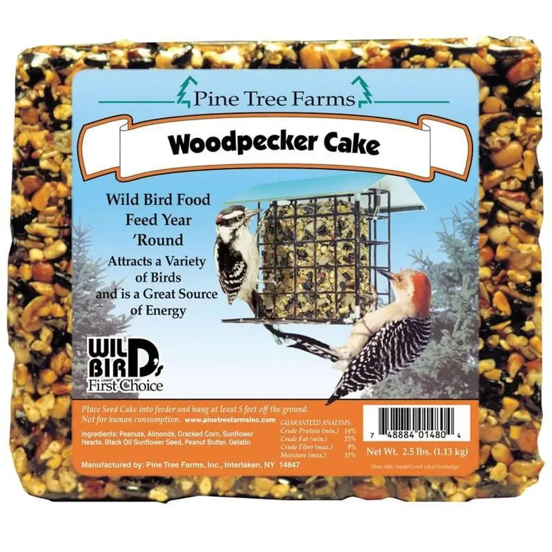 Pine Tree Farms Woodpecker Cake 1