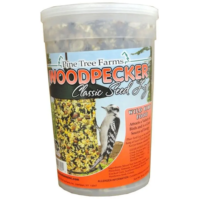 Pine Tree Farms Woodpecker Classic Seed Log 1