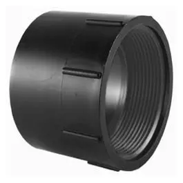 Pipe Adapter, Abs/Dwv, Female, 3-In. 1